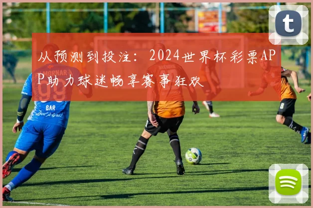 从预测到投注:2024世界杯彩票APP助力球迷畅享赛事狂欢